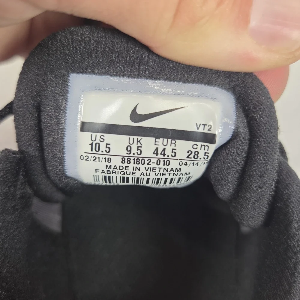 Nike Mens Flex Experience Rn 6 Running Shoes Gray Black 881802-010 Low Top 10.5